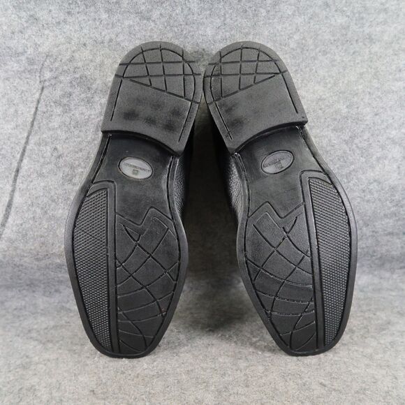 Sandro Moscoloni Shoes Mens 11 Loafer Slip On Classic Jacobs Venetian Leather - Picture 10 of 16